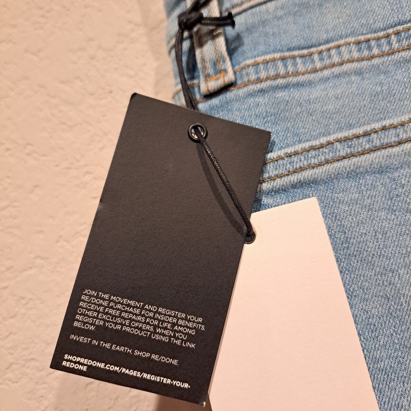 RE/DONE RE/DONE 90s High Rise Ankle Crop Denim Jeans Size 29 - NWT Size 29" - 8 Thumbnail