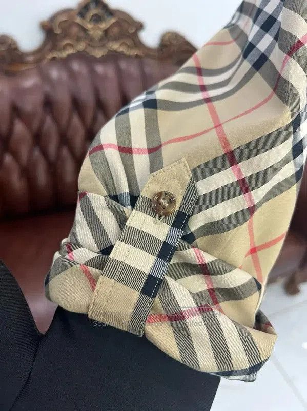 Burberry Burberry Spring Autumn Cotton Check Long Sleeve Shirt. Size M / US 6-8 / IT 42-44 - 6 Thumbnail