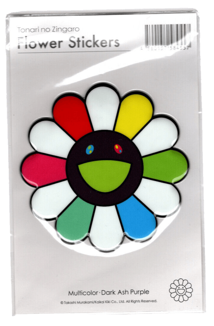 Takashi Murakami Takashi Murakami Puffy Rainbow Flower Sticker Kaikai Kiki T Size ONE SIZE - 1 Thumbnail