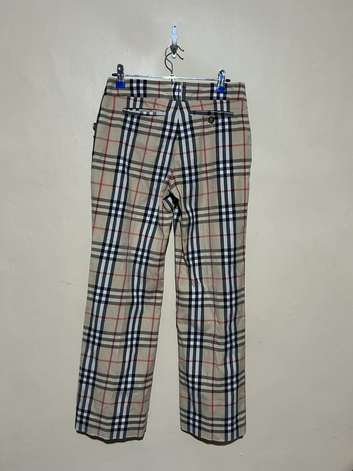 Burberry BURBERRY - NOVA PLAID PANTS Size 26" / US 2 / IT 38 - 2 Thumbnail