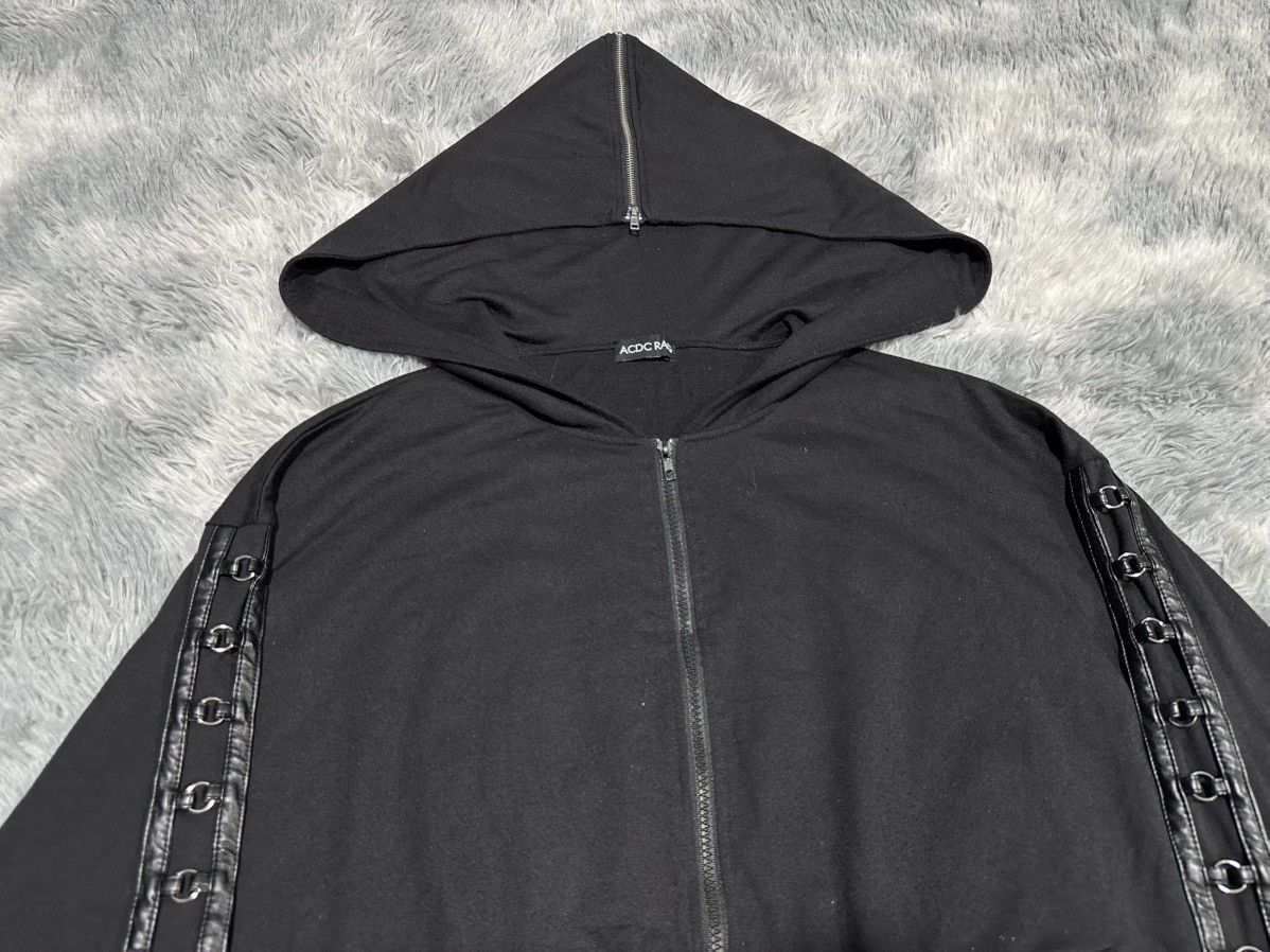 Japanese Brand 🔥Sick Y2K AC DC Rag Devil Hoodie Metal Loop Goth Punk Size US M / EU 48-50 / 2 - 5 Thumbnail