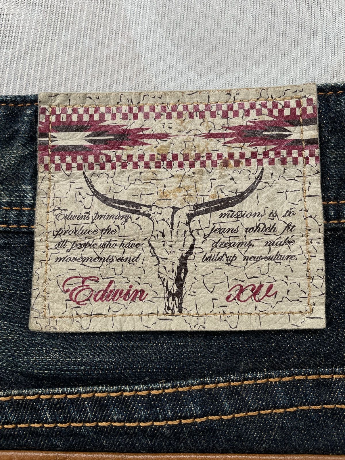 Edwin × Japanese Brand Edwin 431 XVS Jeans (LG158) Size US 30 / EU 46 - 11 Thumbnail