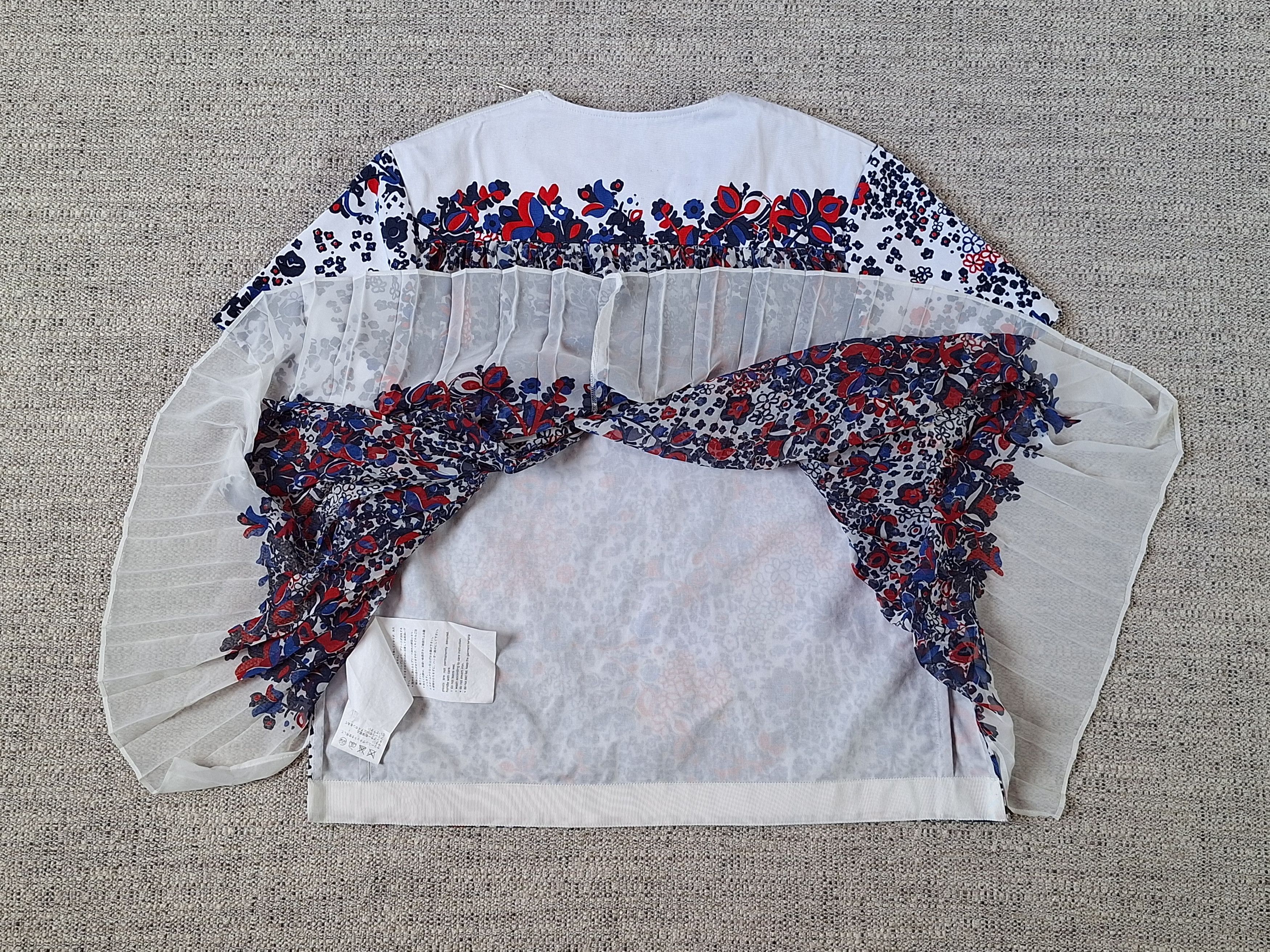 Sacai SACAI / Sleeve T-Shirt Cut And Sew Size S / US 4 / IT 40 - 10 Thumbnail