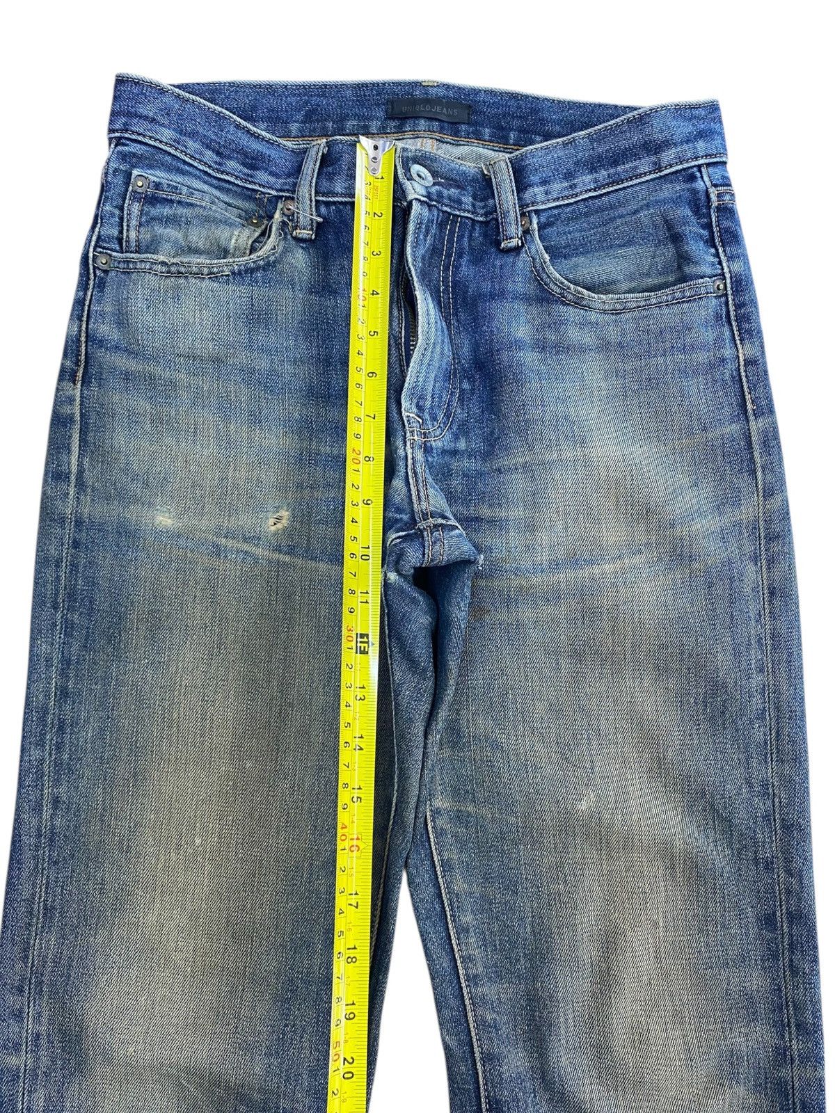 Uniqlo Uniqlo Whiskers Rusty Wash Style Loose Jeans Size US 30 / EU 46 - 6 Thumbnail