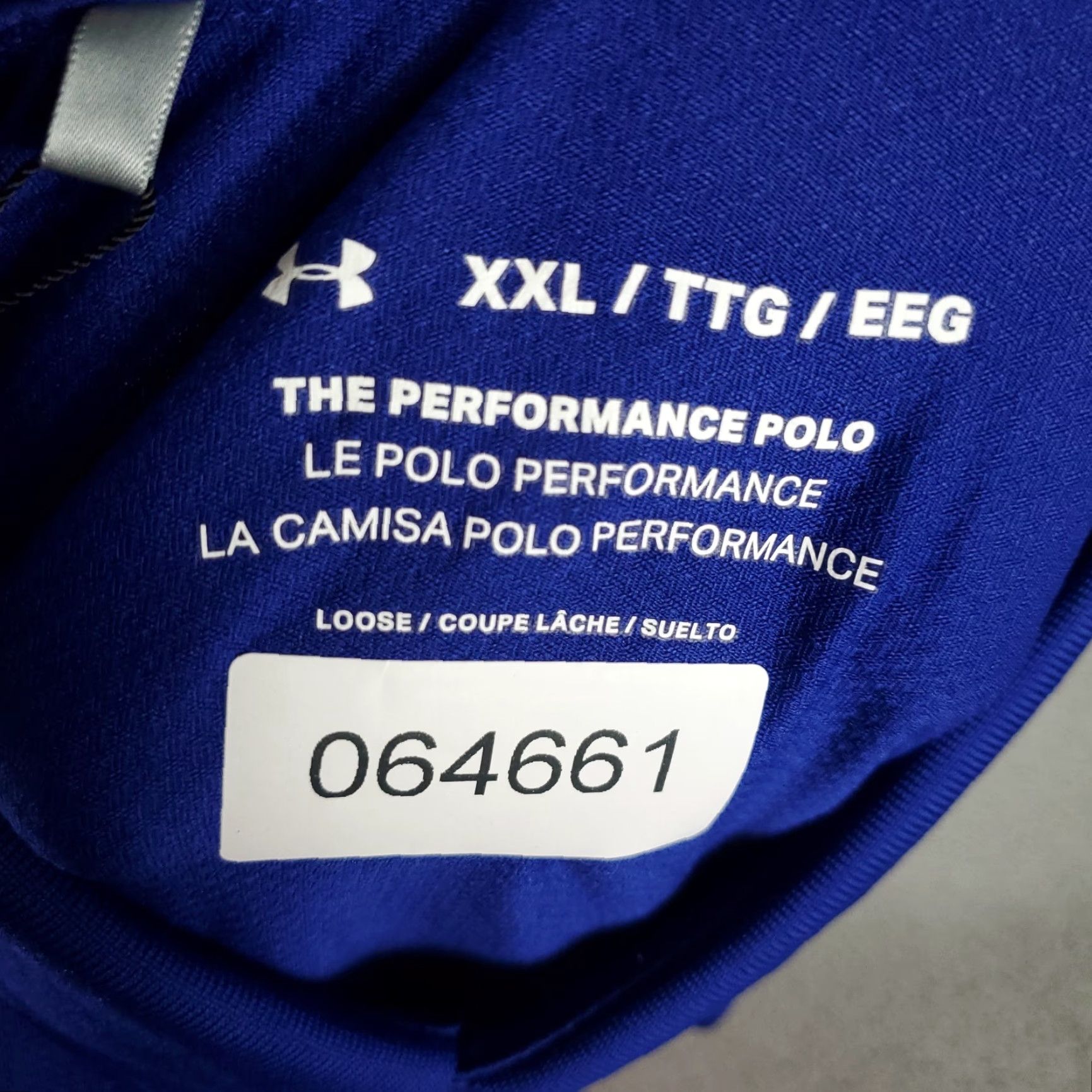 Under Armour Under Armour Polo Shirt Mens 2XL Blue Golf Casual Short Sleeve Polo Size US XXL / EU 58 / 5 - 6 Thumbnail