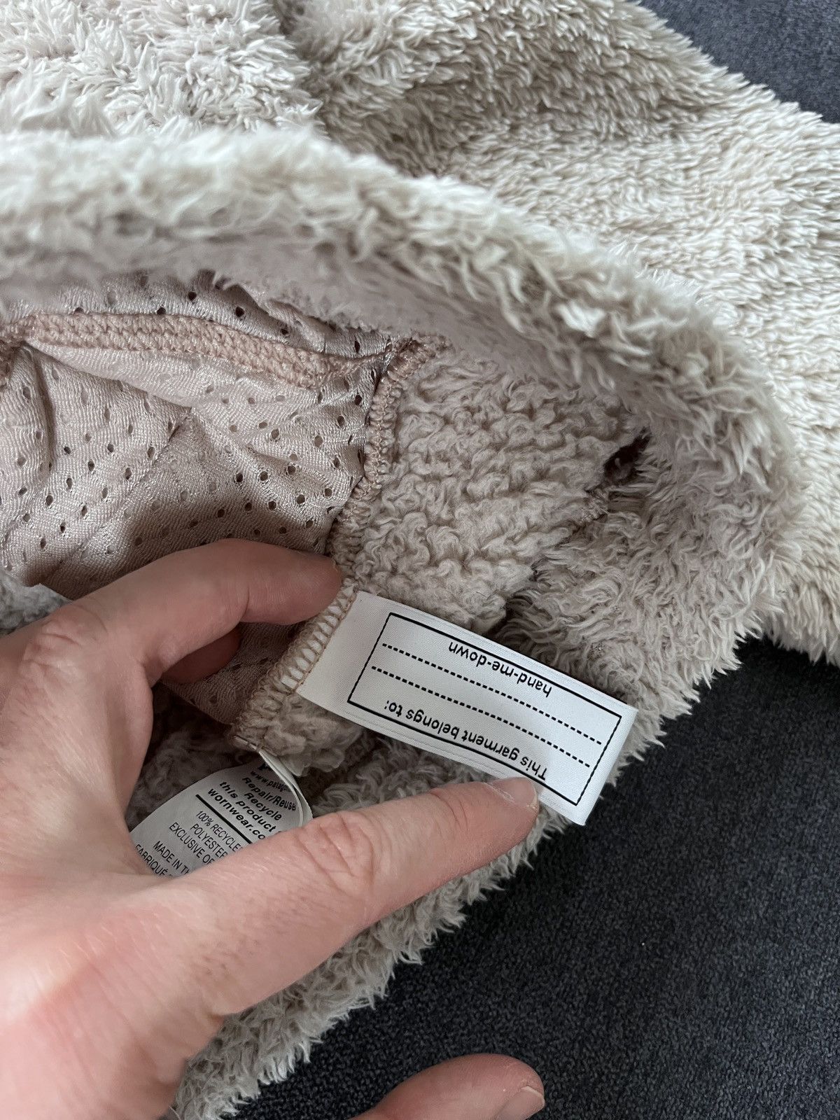 Patagonia Patagonia 1/2 Zip Fluffy Teddy Gorpcore Hooded Jacket TEENS Size US XXS / EU 40 - 11 Thumbnail