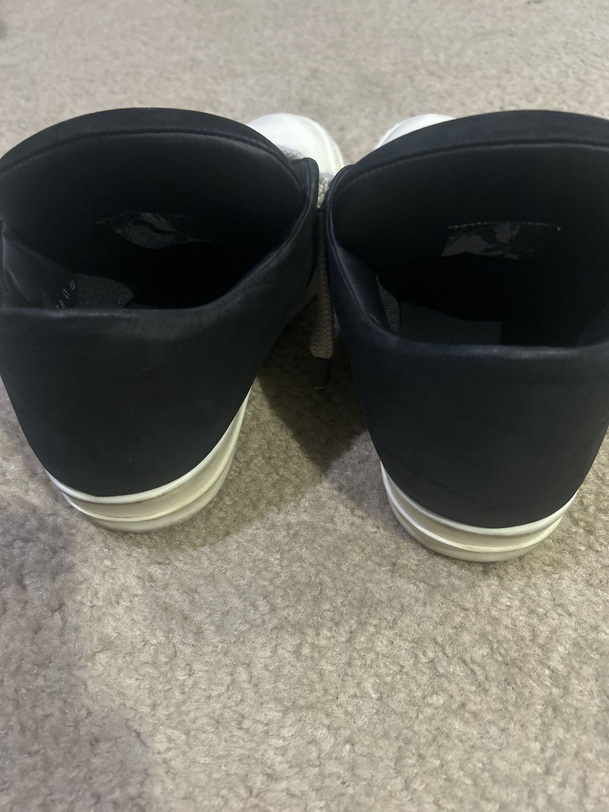 Rick Owens Rick Owen’s Jumbo lace lows Size US 8 / EU 41 - 6 Thumbnail