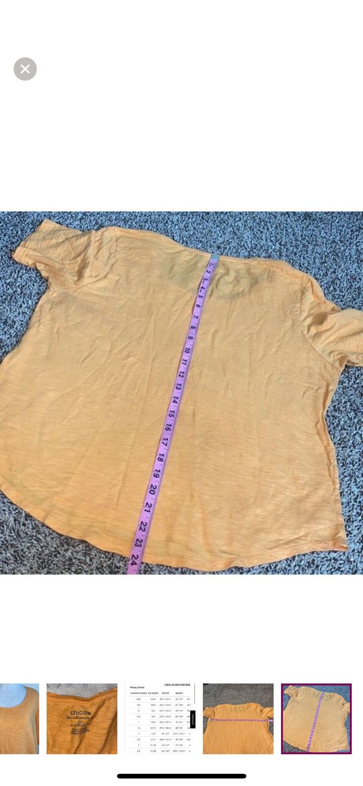 Chicos Chicos large the ultimate tee Size L / US 10 / IT 46 - 6 Thumbnail