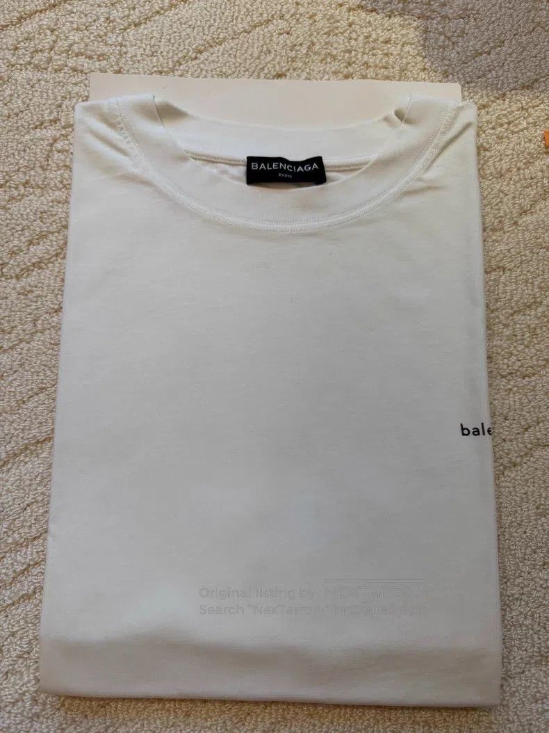 Balenciaga Balenciaga Short Sleeve T-Shirt Size US XL / EU 56 / 4 - 1 Thumbnail