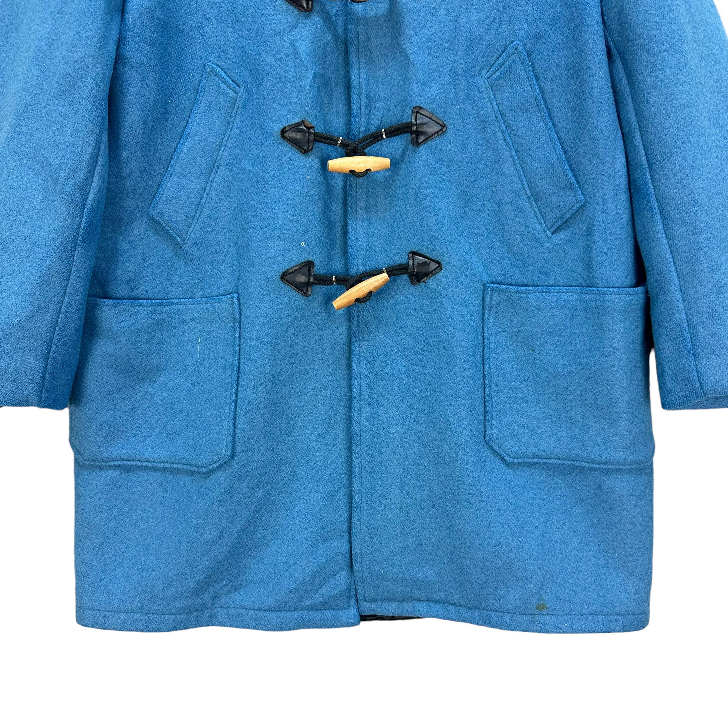 Schott VINTAGE SCHOTT MADE IN USA BLUE DUFFLE COAT #7752-168 Size US S / EU 44-46 / 1 - 3 Thumbnail