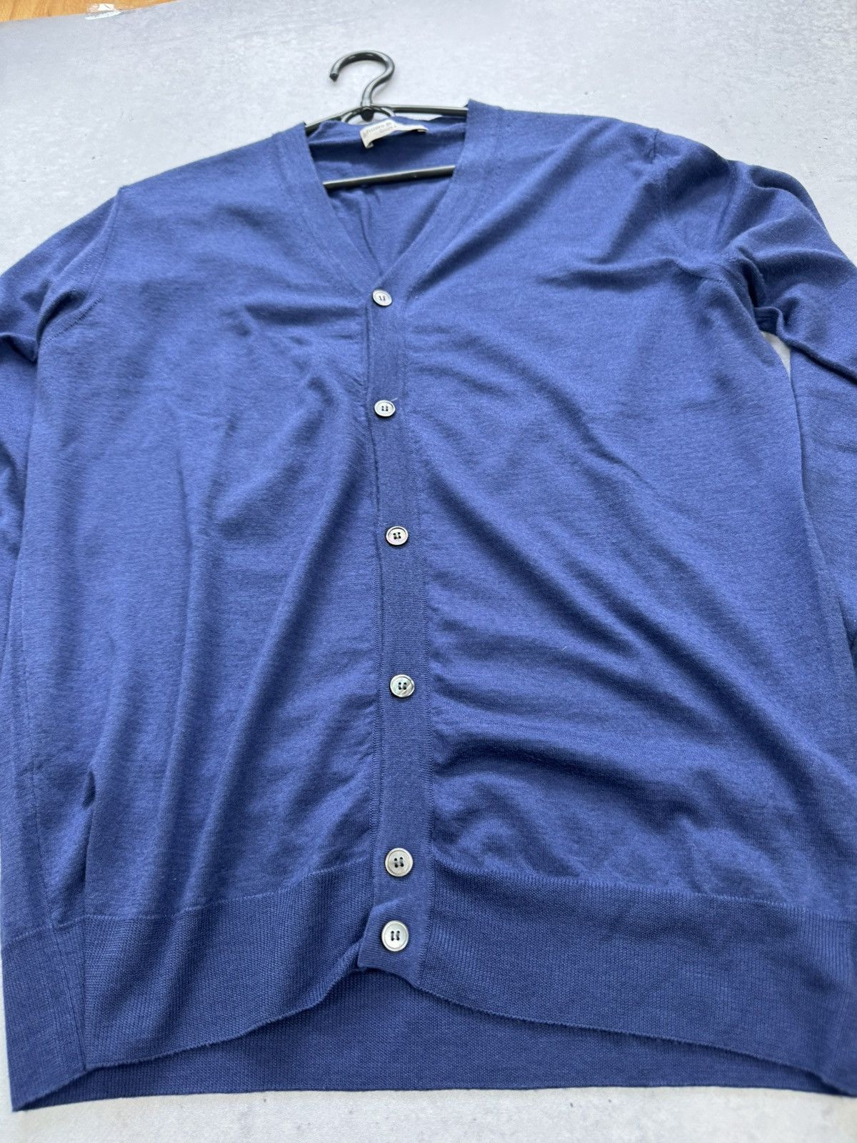 Vintage Filippo De Laurentiis Wool&Silk&Cashmere Luxury Cardigan Size US M / EU 48-50 / 2 - 5 Thumbnail
