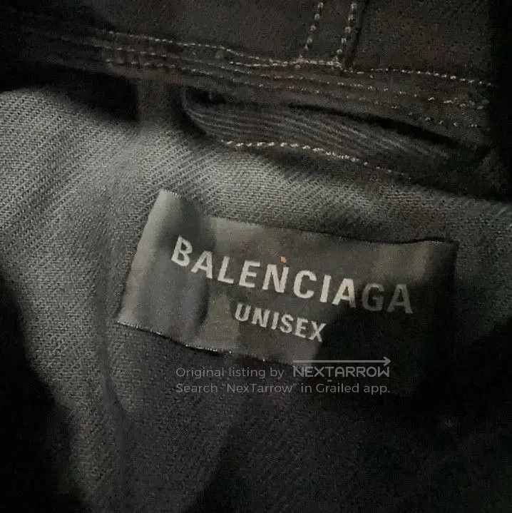 Balenciaga Balenciaga FW22 Black Hooded Sweatshirt. Size US M / EU 48-50 / 2 - 4 Thumbnail