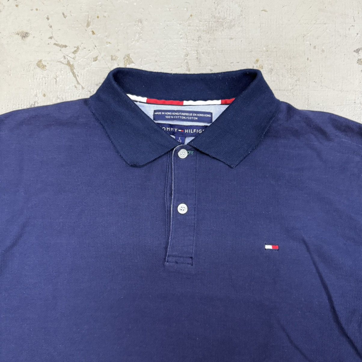 Tommy Hilfiger × Vintage Tommy Hilfiger Big Flag Polos Size US L / EU 52-54 / 3 - 3 Thumbnail