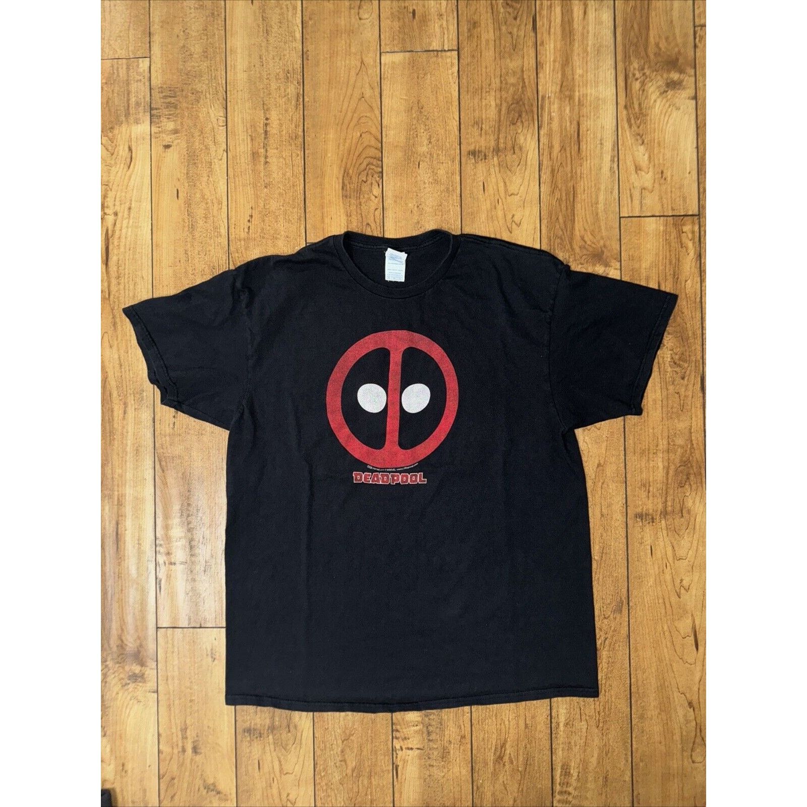 Marvel Comics × Vintage Deadpool Movie Promo T-Shirt Black XL 21x29 Size US XL / EU 56 / 4 - 1 Thumbnail