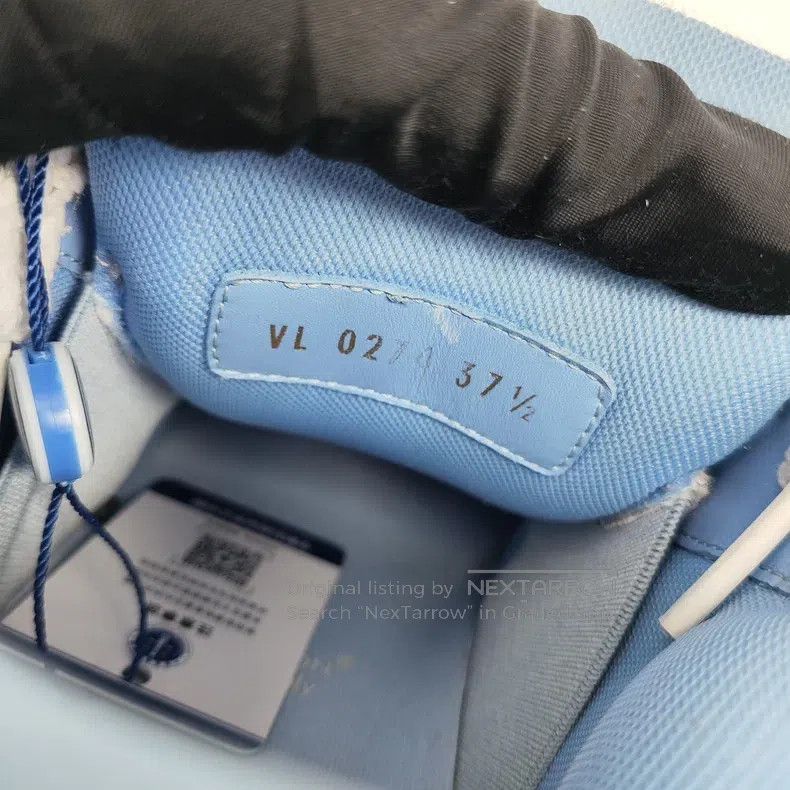 Louis Vuitton Louis Vuitton Blue Fat Ding shoes Size US 7 / IT 37 - 4 Thumbnail