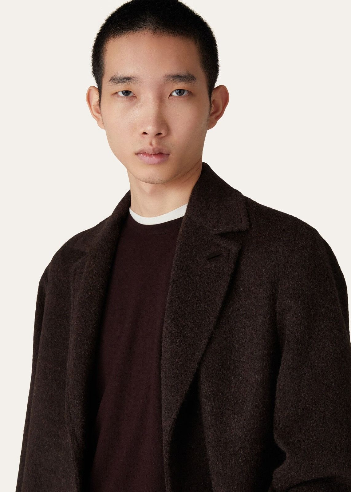 Loro Piana o1srvl11e1224 Girocollo T-Shirt in Brown Size US S / EU 44-46 / 1 - 2 Thumbnail
