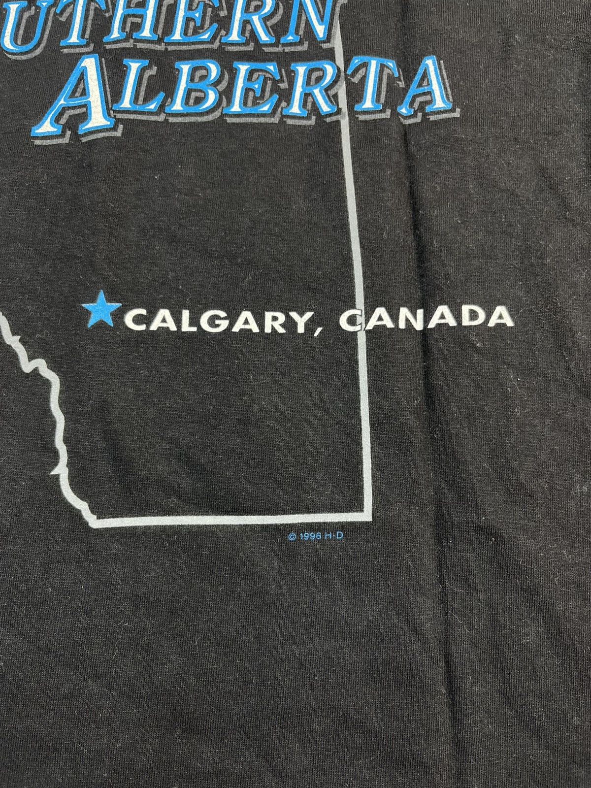 Harley Davidson Harley Davidson Eagle 1996 Southern Alberta Vintage Tee Size US L / EU 52-54 / 3 - 10 Thumbnail