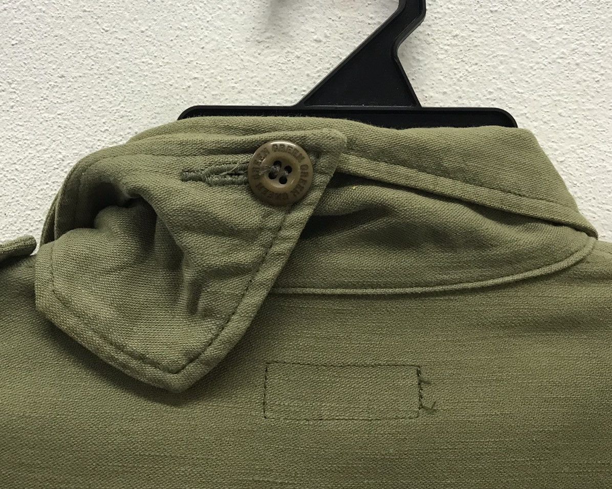 Japanese Brand × Vintage Vintage Green Made In Japan Jacket Size US S / EU 44-46 / 1 - 5 Thumbnail
