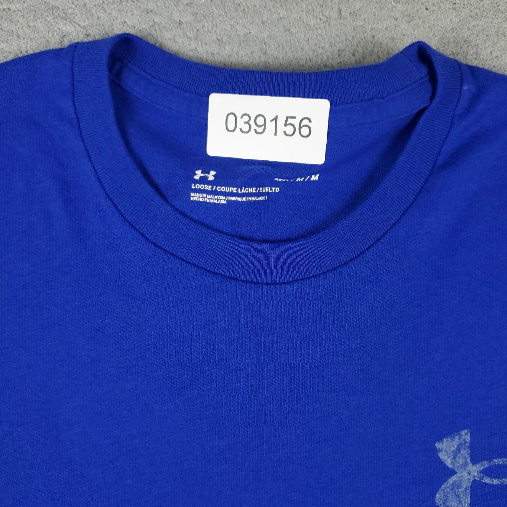Under Armour Under Armour T-Shirt Mens Medium Blue Casual Short Sleeve Sports Regular Fit Size US M / EU 48-50 / 2 - 3 Thumbnail
