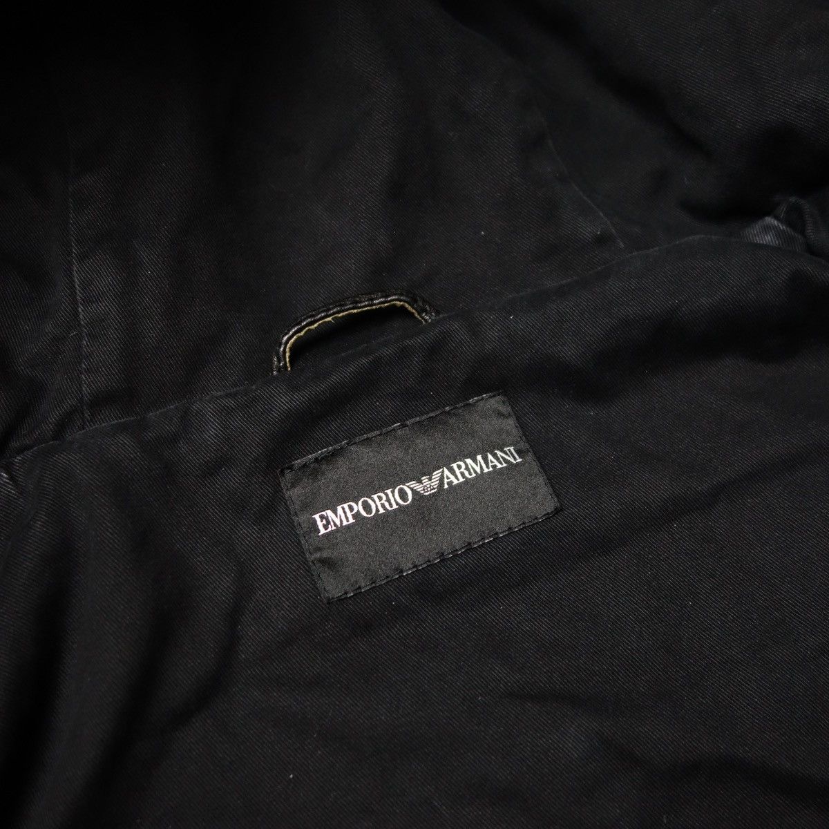 Emporio Armani FW2008 EMPORIO ARMANI Buffalo Fur Leather × Wool Long Jacket Size US M / EU 48-50 / 2 - 11 Thumbnail