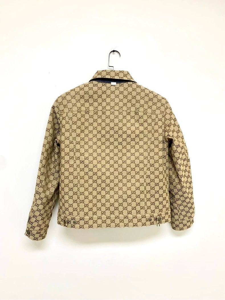 Gucci Gucci Gucci full print double G old flower double-sided jac Size US XS / EU 42 / 0 - 2 Thumbnail