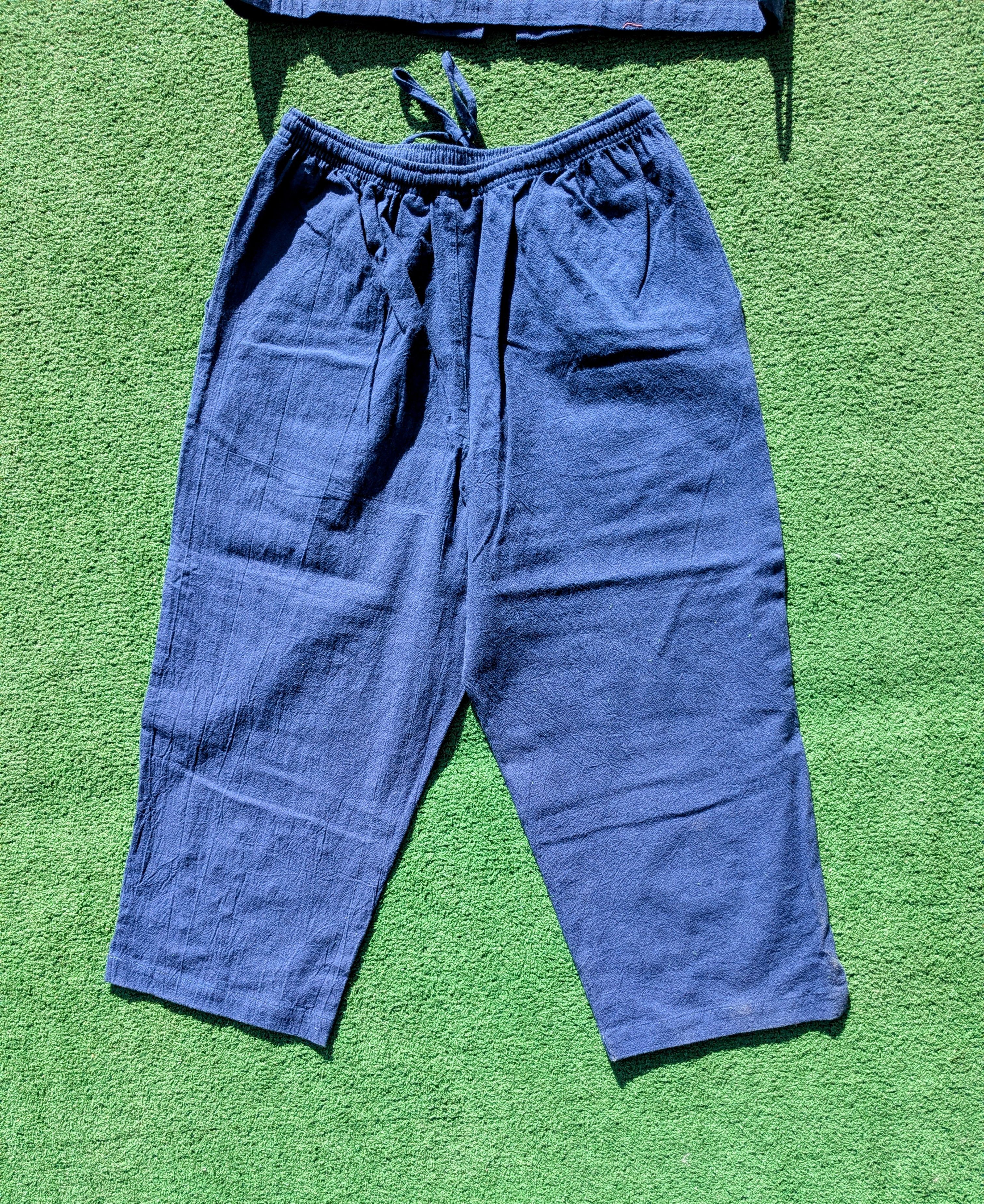 Other VTG Jane Ashley Relaxed Cotton 2-Pc Shirt Vest & Pants Set Size S / US 4 / IT 40 - 10 Thumbnail
