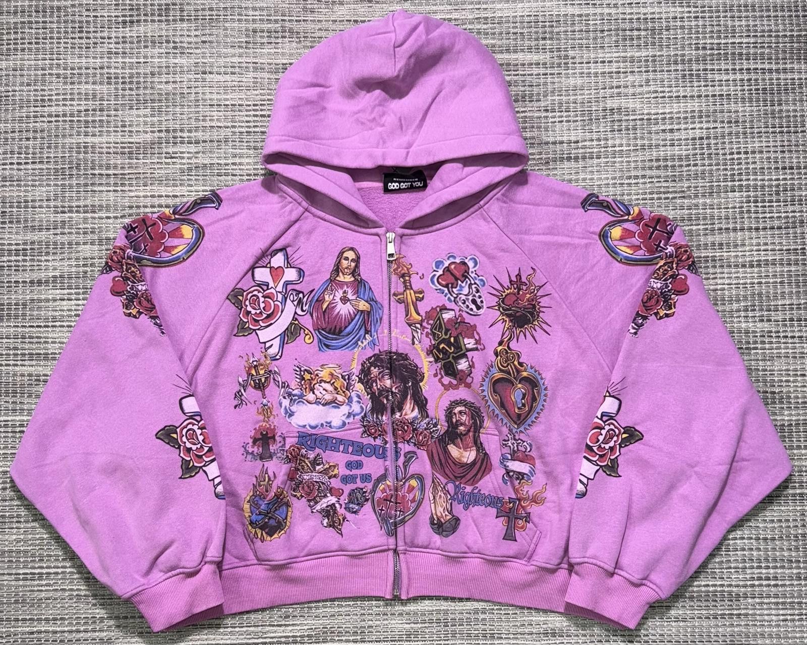 We Are Righteous Purple Complexcon Zip