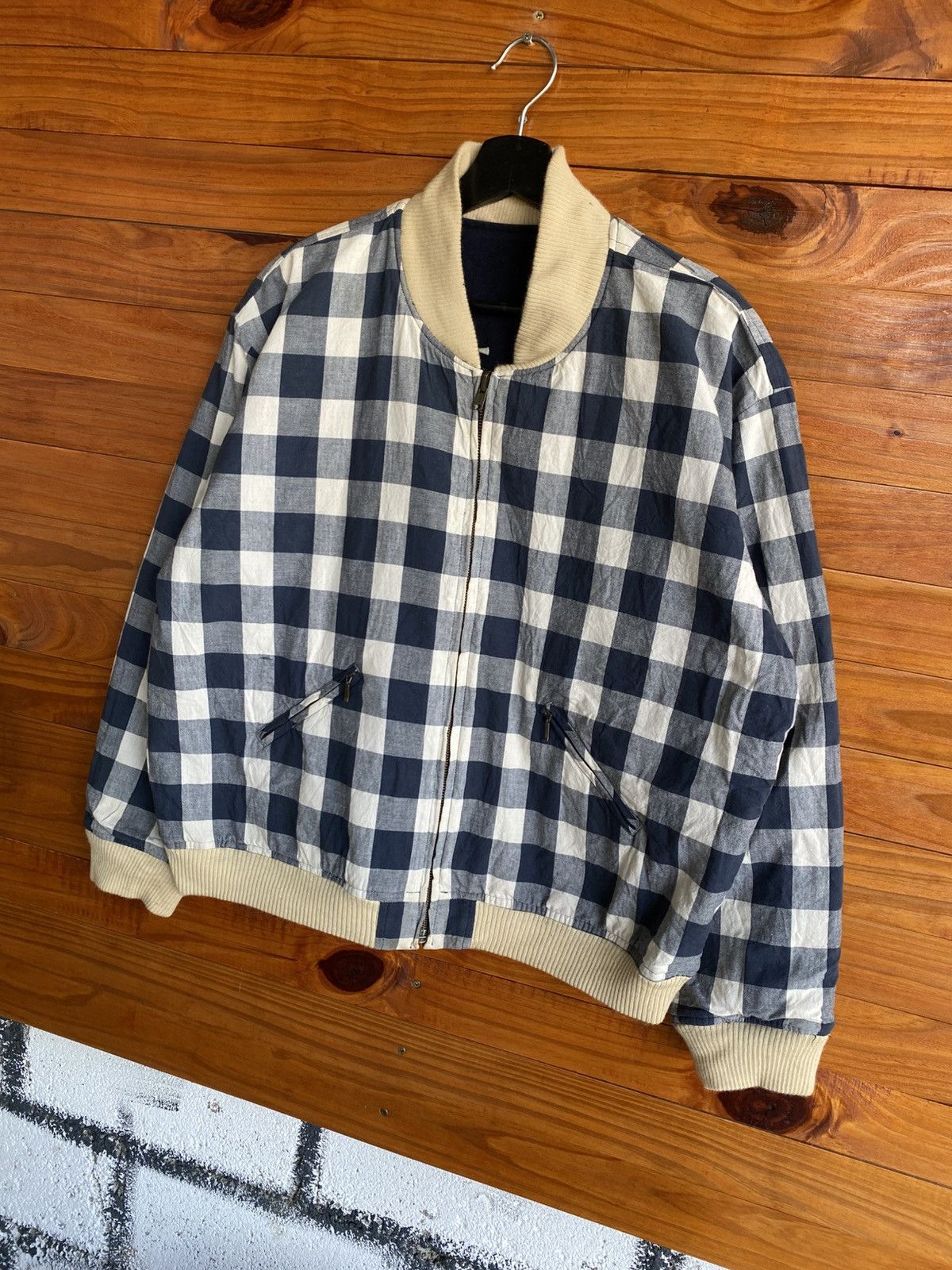 BIGI Vintage Just Bigi Caribbean Reversible Bomber Jacket Size US L / EU 52-54 / 3 - 15 Thumbnail