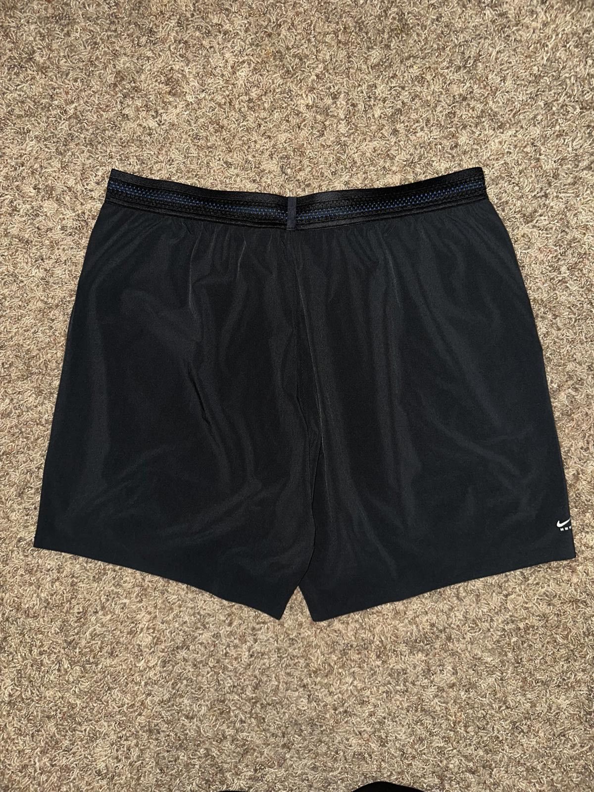 Nike Nike Men’s Dri-FIT x MMW 3-in-1 Black Shorts Size US 34 / EU 50 - 3 Thumbnail