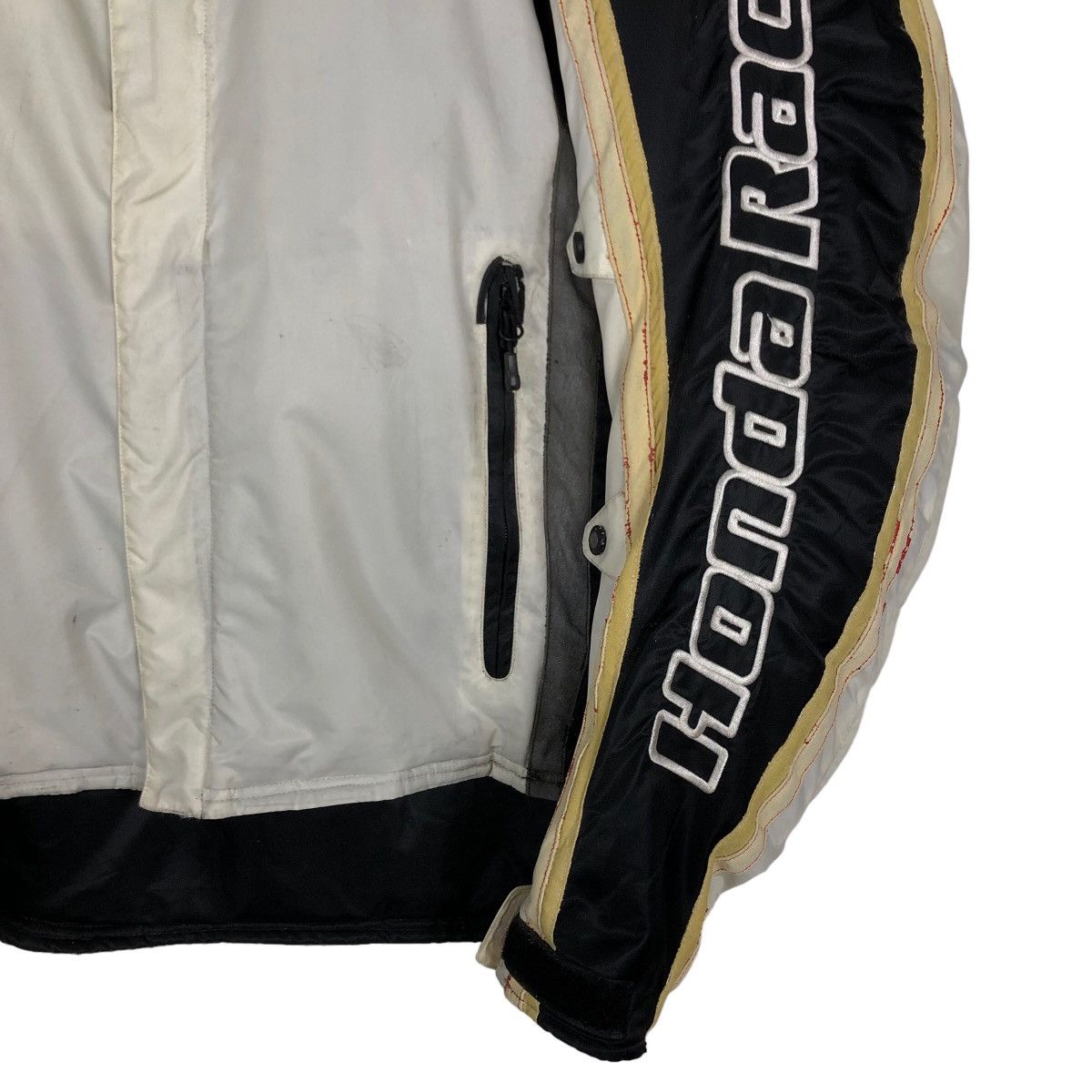 Japanese Brand 🔥Vintage HRC Honda Racing Bomber Biker Jacket Big Logo Size US L / EU 52-54 / 3 - 5 Thumbnail
