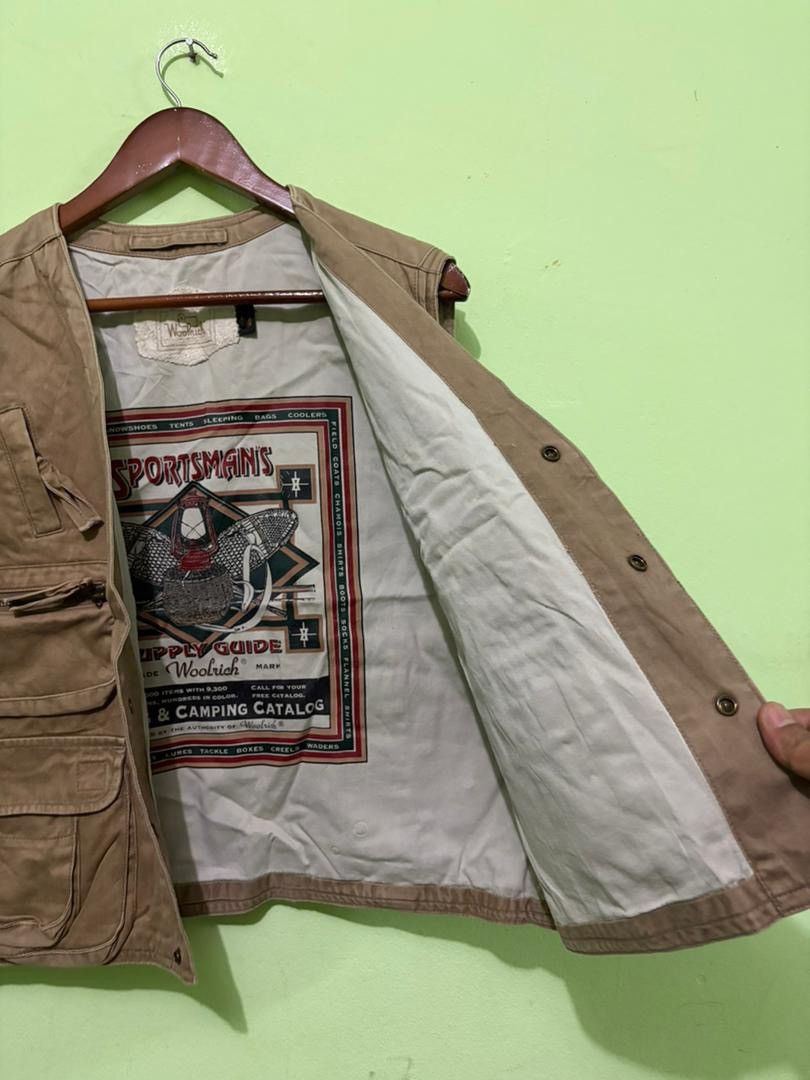 Woolrich Woolen Mills Vtg Woolrich Tactical Hunting Vest Multi Pocket Design Size US L / EU 52-54 / 3 - 5 Thumbnail