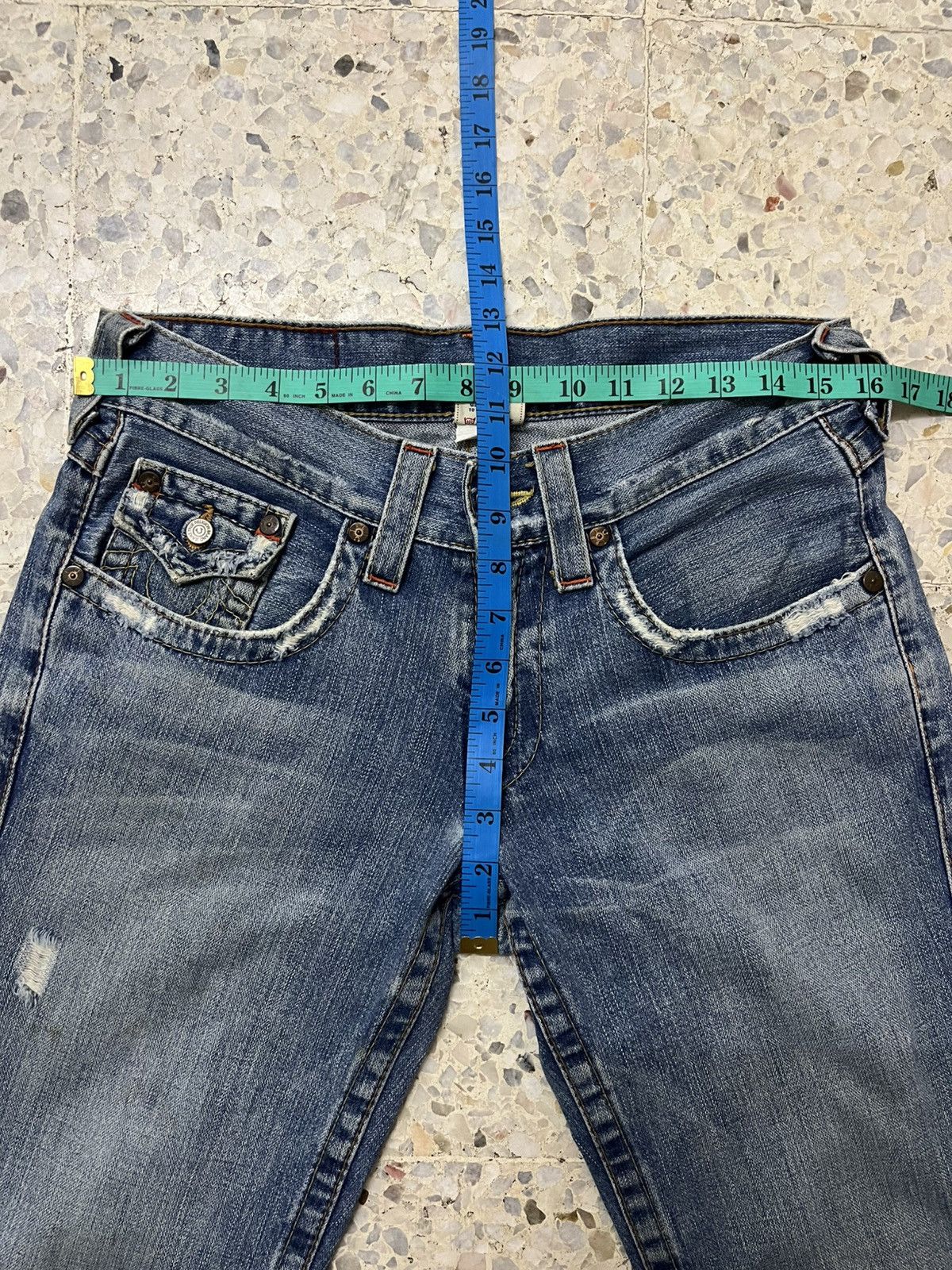 True Religion Vintage true religion bootcut distressed denim Size US 32 / EU 48 - 18 Thumbnail
