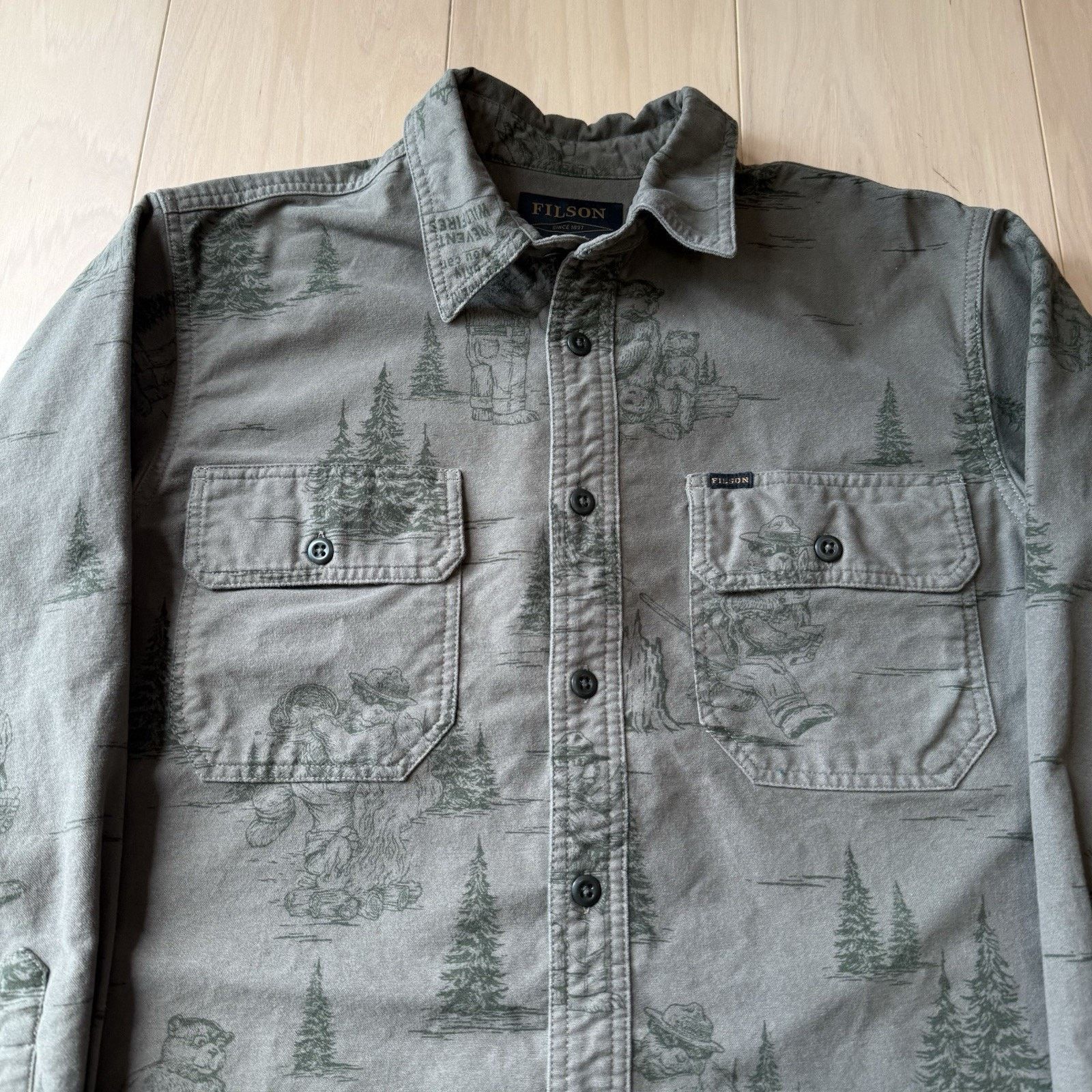 Filson Filson Smokey Bear Shirt S Multicolor Field Flannel Heavy Size US S / EU 44-46 / 1 - 3 Thumbnail