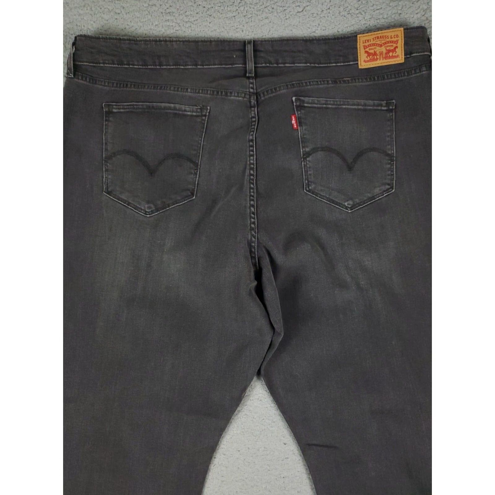 Levi's Levi's 711 Jeans Womens Size 24 Gray Skinny Denim Pants 5-Pocket Classic Modern Size 42" / US 20 - 7 Thumbnail