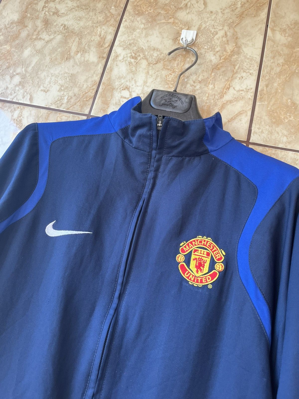 Nike Vintage Manchester united Nike track top Size US S / EU 44-46 / 1 - 3 Thumbnail