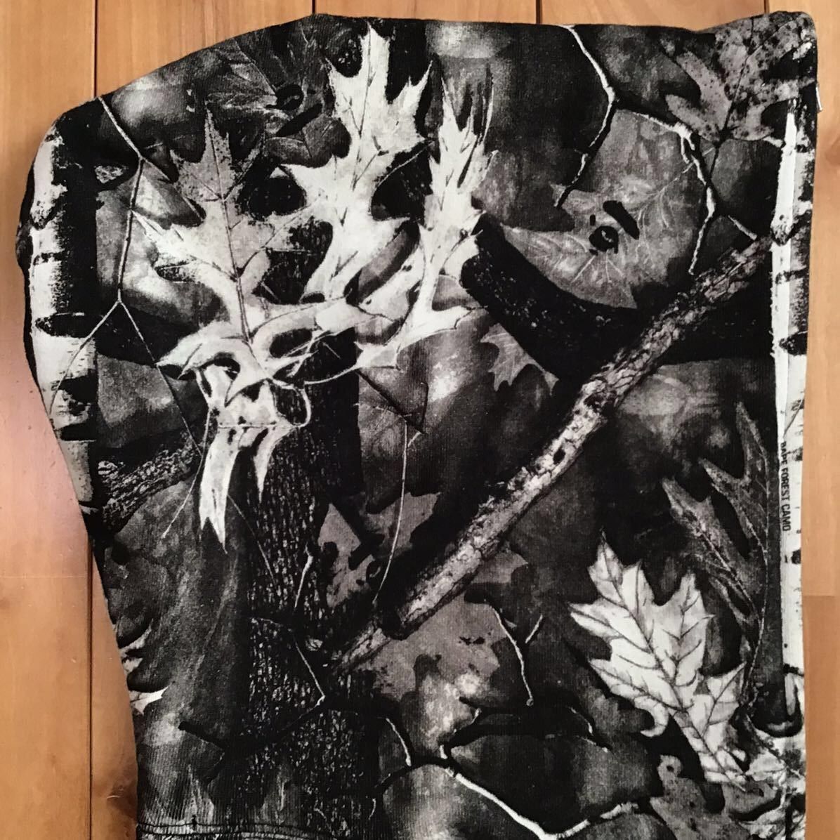 Bape BAPE forest camo full zip hoodie gray a bathing ape Size US S / EU 44-46 / 1 - 7 Thumbnail