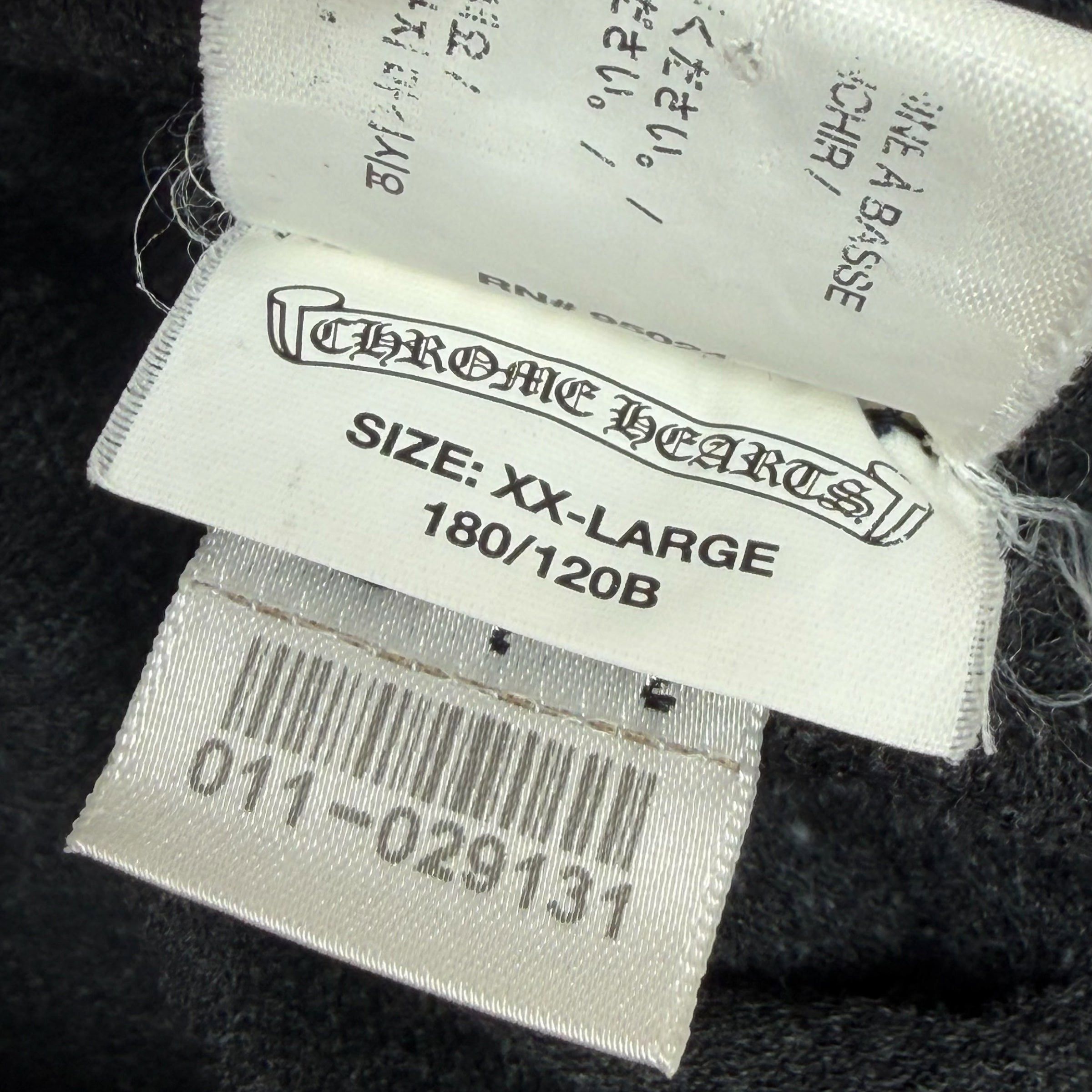 Chrome Hearts Chrome Hearts Plus Zip Up Dark Heather Grey XXL Size US XXL / EU 58 / 5 - 6 Thumbnail