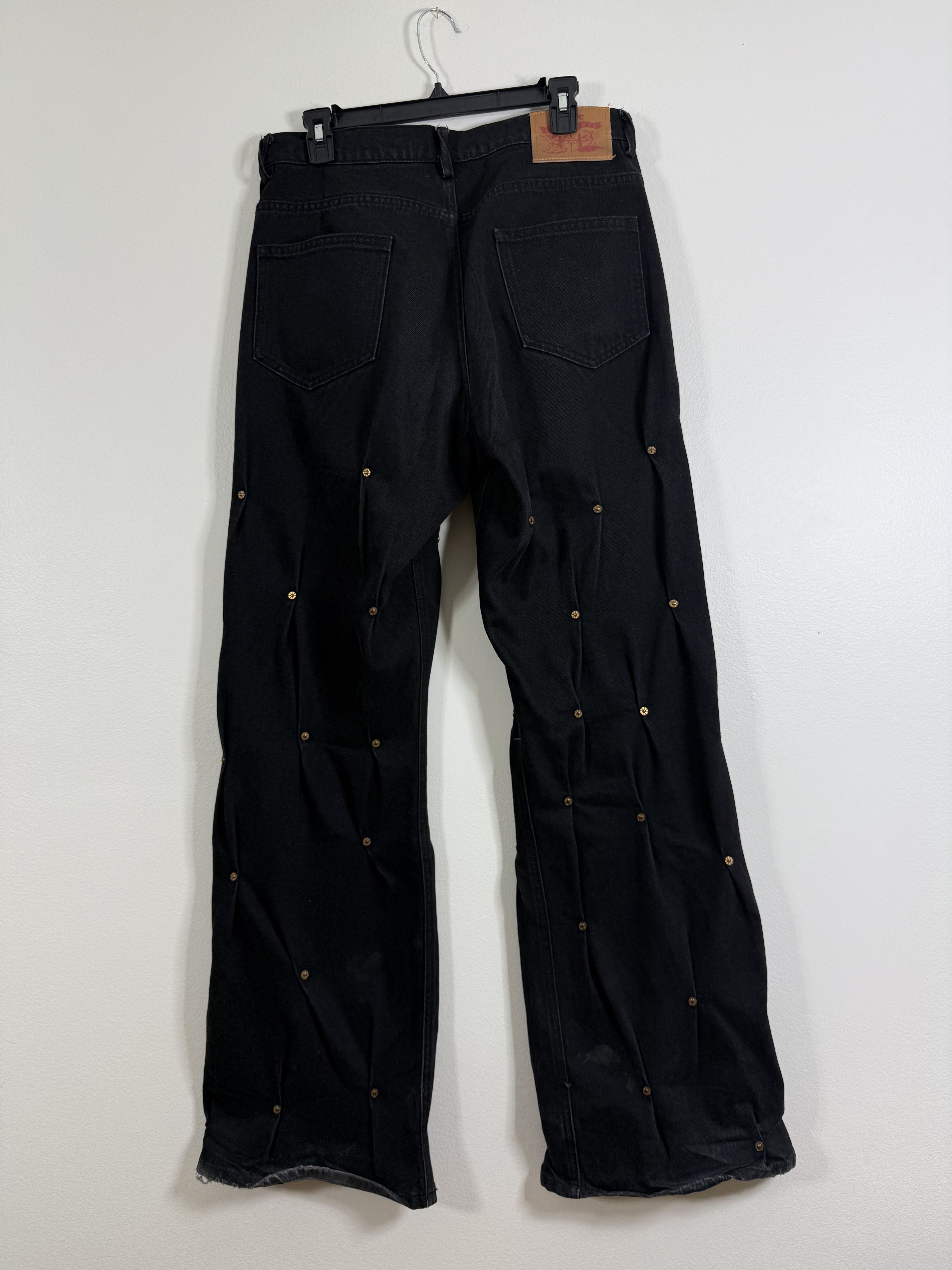 Kusikohc Black Riveted Denim Size US 32 / EU 48 - 2 Thumbnail