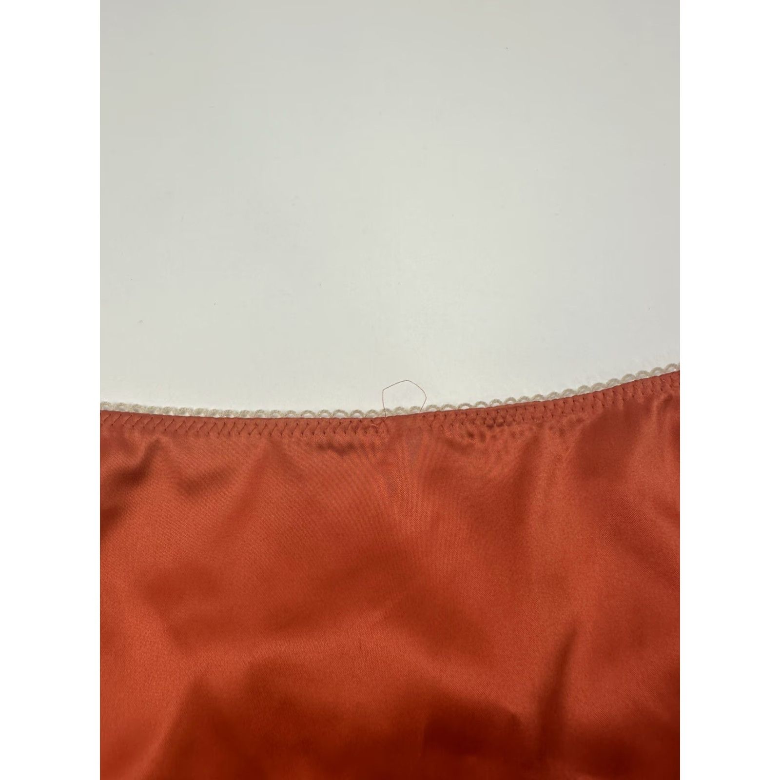 Elie Tahari Elie Tahari Slip Dress Women’s 10 Rust Orange Short Dress Womens 10 Slip Dress Size 32" / US 10 / IT 46 - 4 Thumbnail