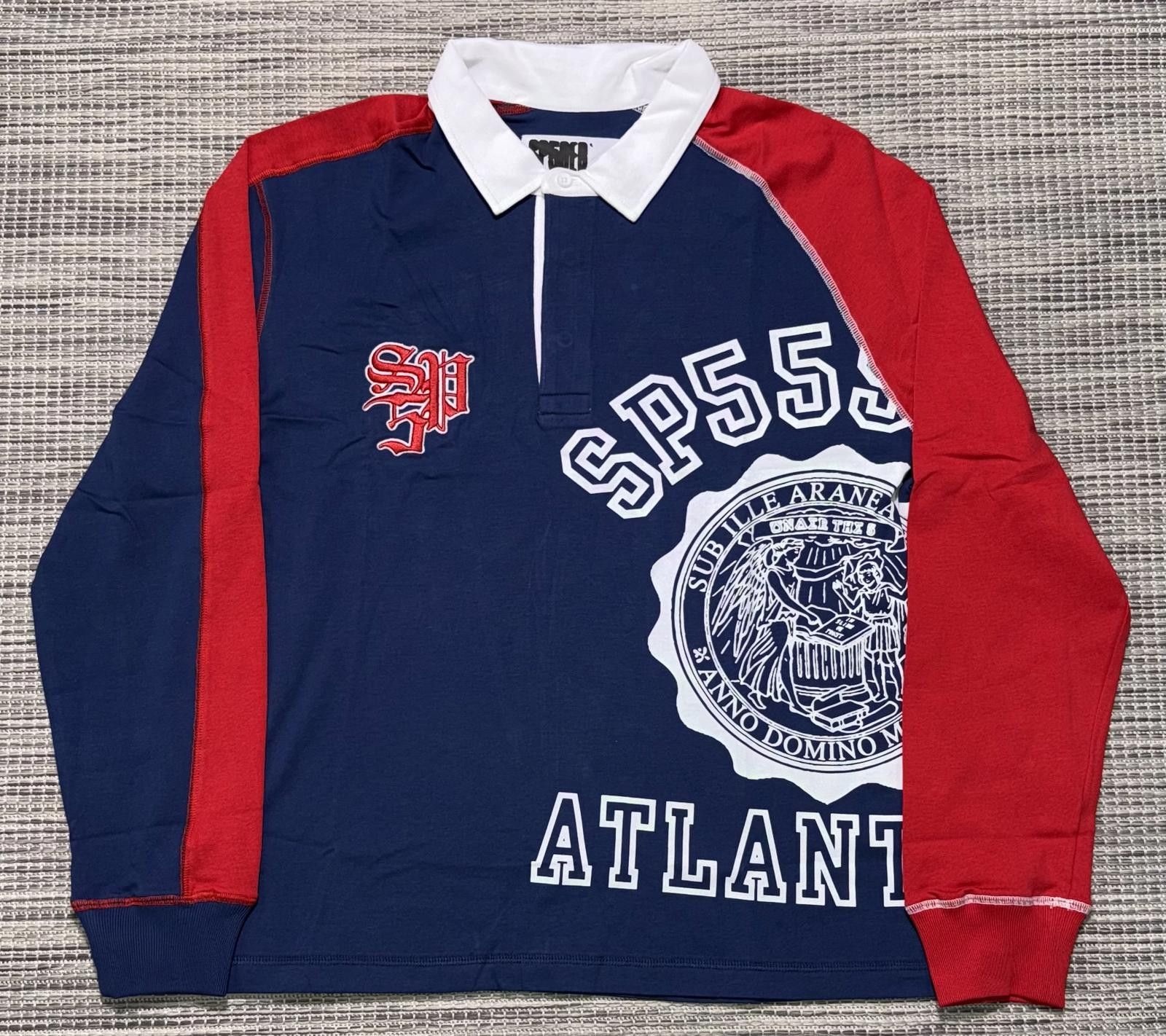 Sp5der Sp5der Navy Academy Rugby Size US XL / EU 56 / 4 - 1 Thumbnail