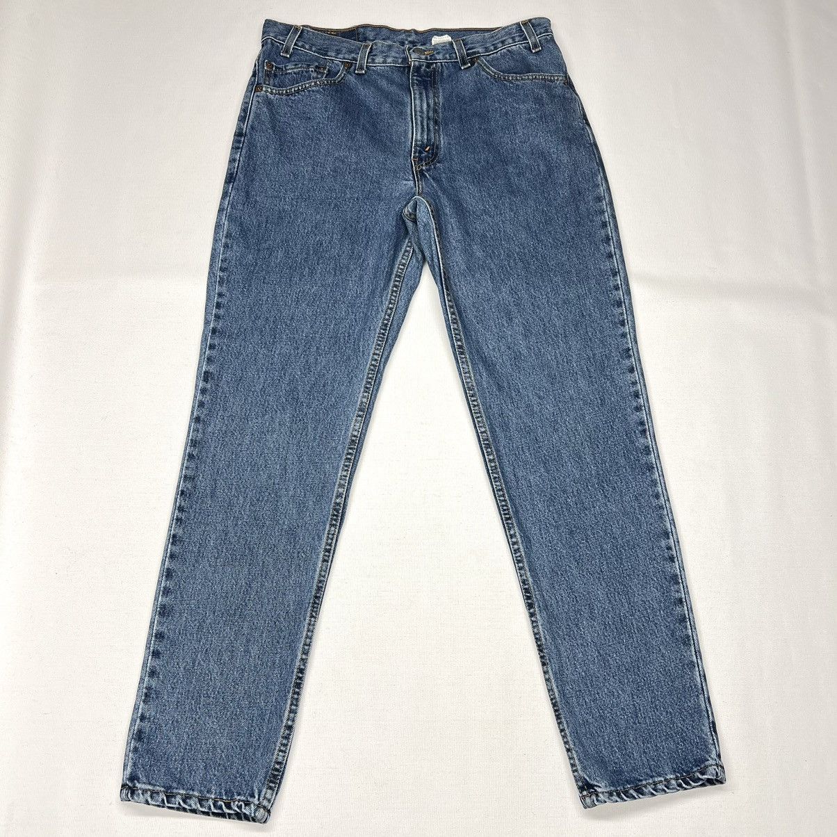 VTG Levis Jeans 512 Blue Slim Taper Faded Washed Denim