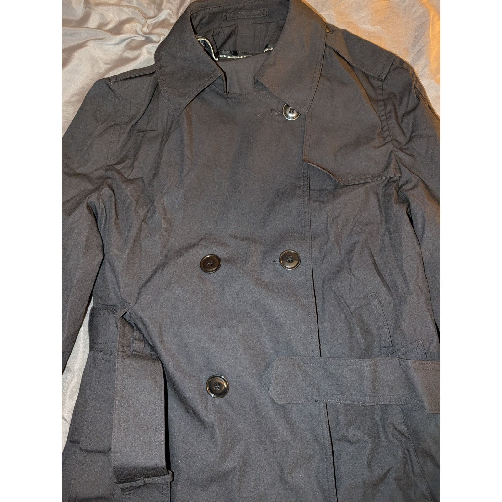 Alpha Industries Defense Logistics Agency Army Trench Coat Women's 14 R Size XL / US 12-14 / IT 48-50 - 2 Thumbnail