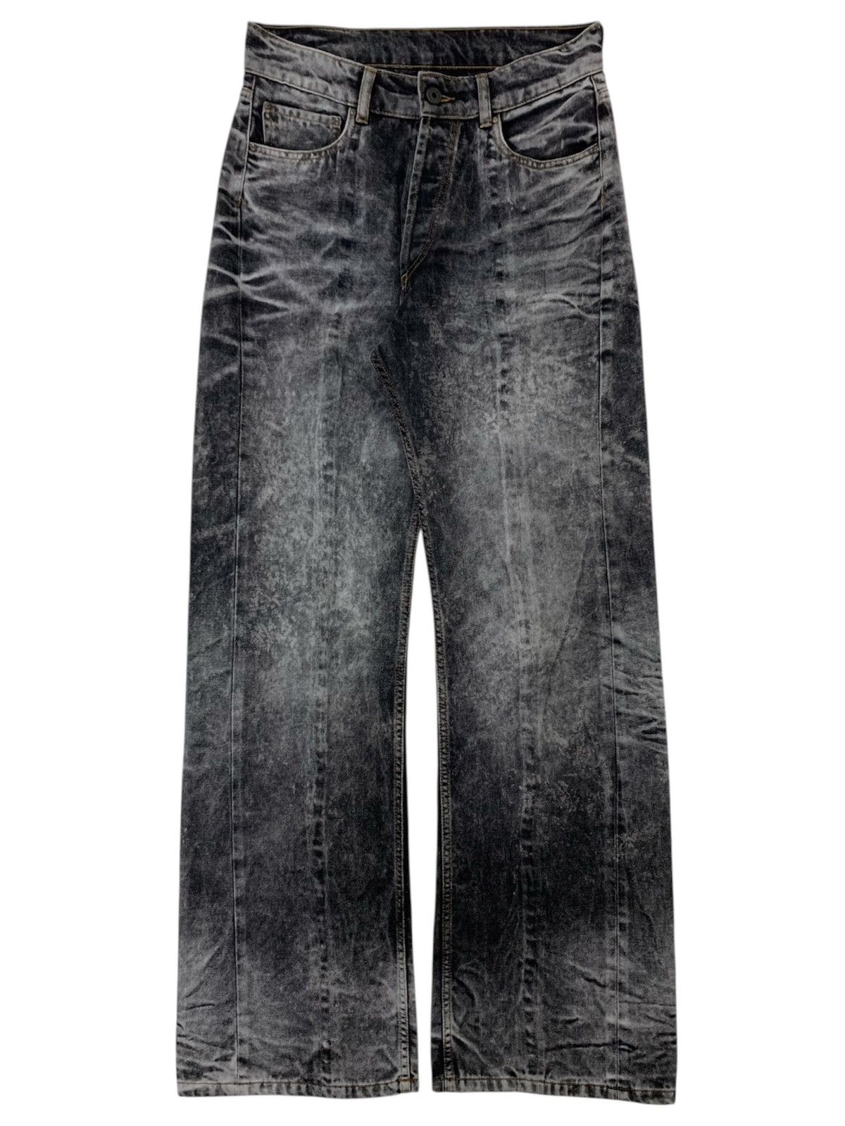 Y/Project Y/Project Metal Wire Wide Leg Jeans Size US 26 / EU 42 - 1 Thumbnail