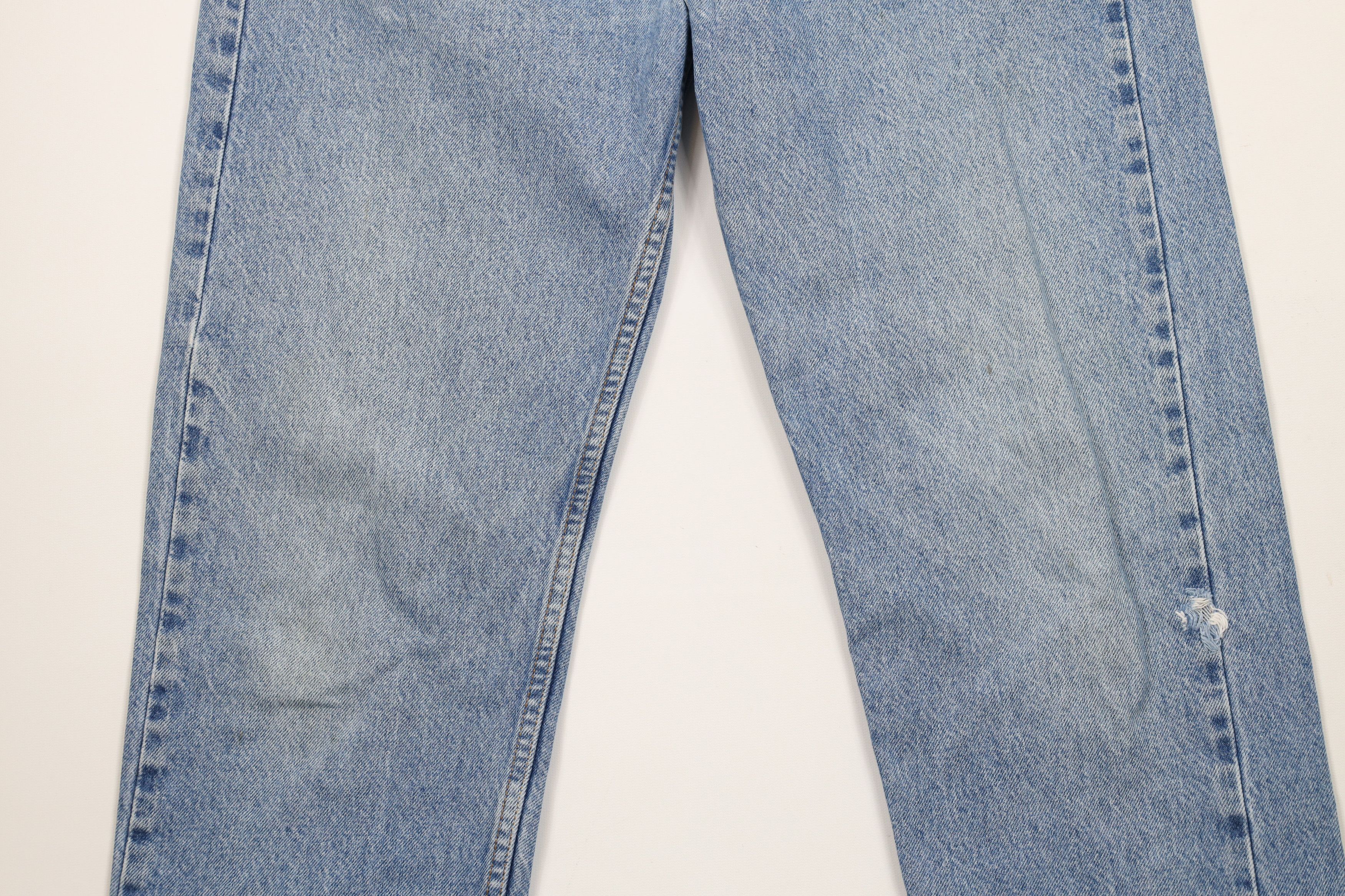 Levi's × Vintage Vintage 90s Levis 505 Orange Tab Regular Straight Leg Jeans Size US 34 / EU 50 - 3 Thumbnail