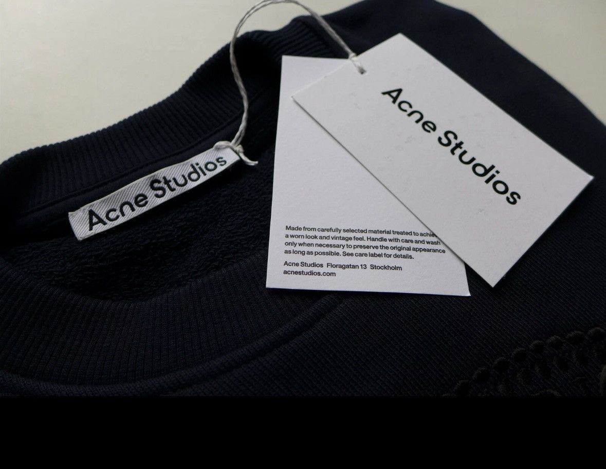 Acne Studios Acne Studios Embroidered Sweatshirt Size US L / EU 52-54 / 3 - 5 Thumbnail