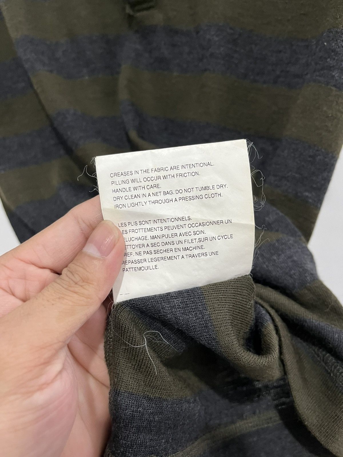 Tricot comme des garcons knit tank top archive