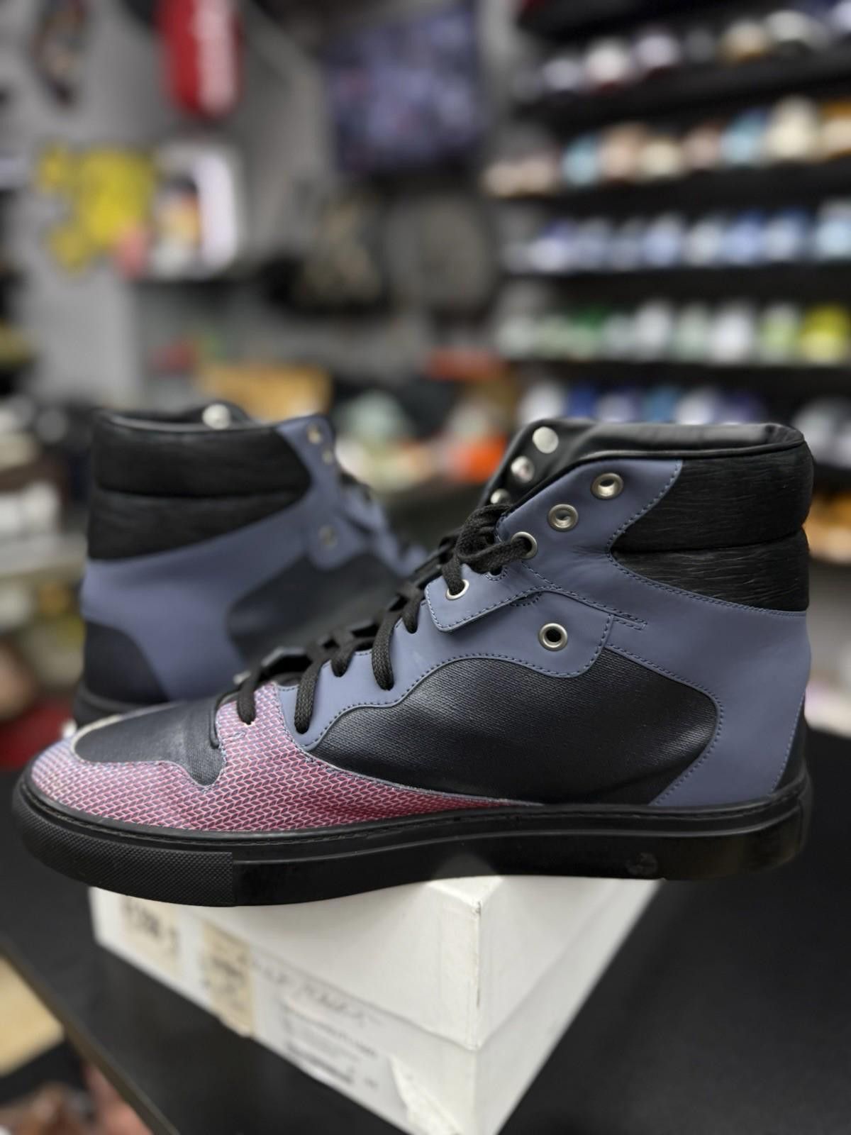 Balenciaga Balenciaga Multifabric Colorblock Sneakers - SZ 44EU -11US Size US 11 / EU 44 - 11 Thumbnail
