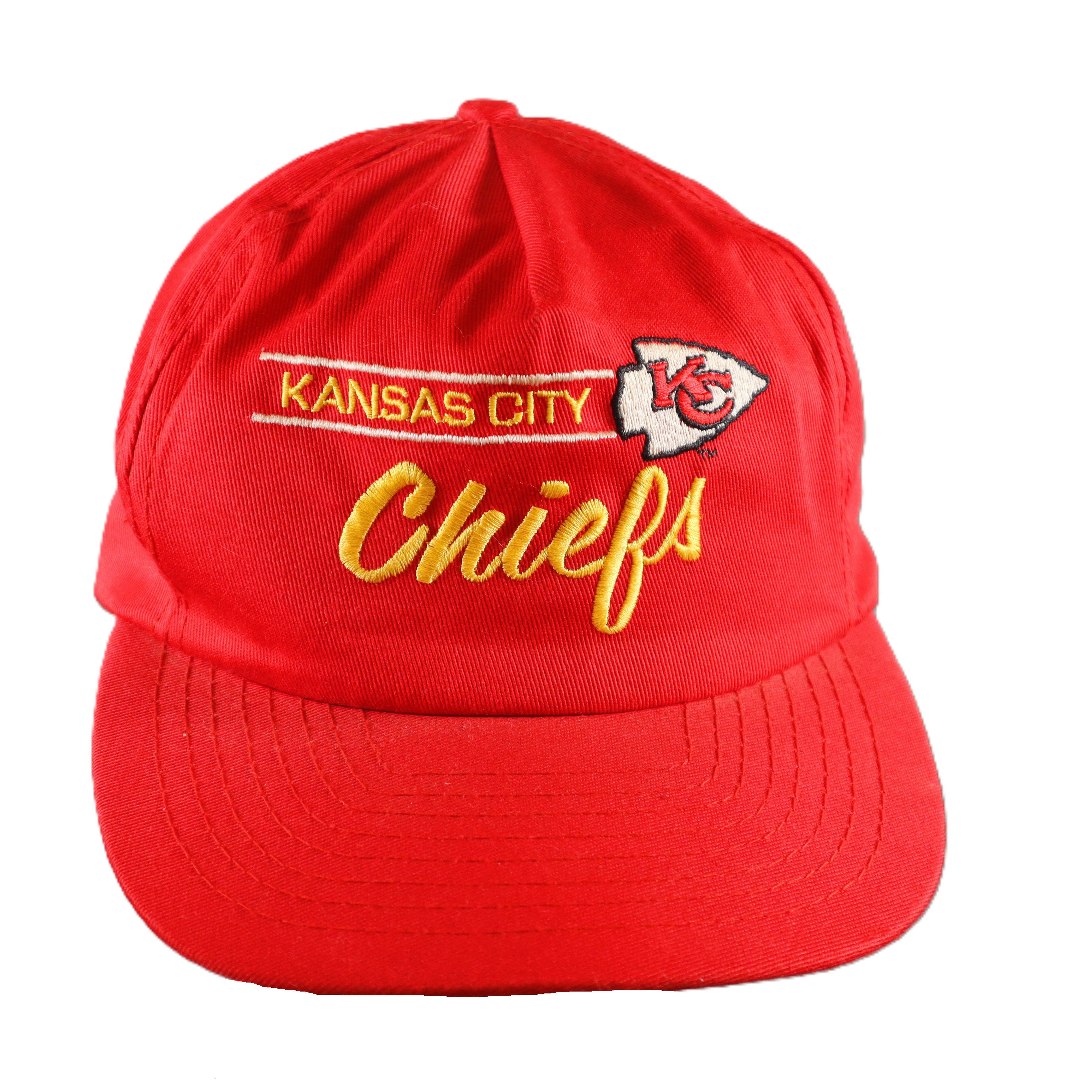 American Needle Vintage 90s Kansas City Chiefs Snapback Hat Red Size ONE SIZE - 1 Thumbnail