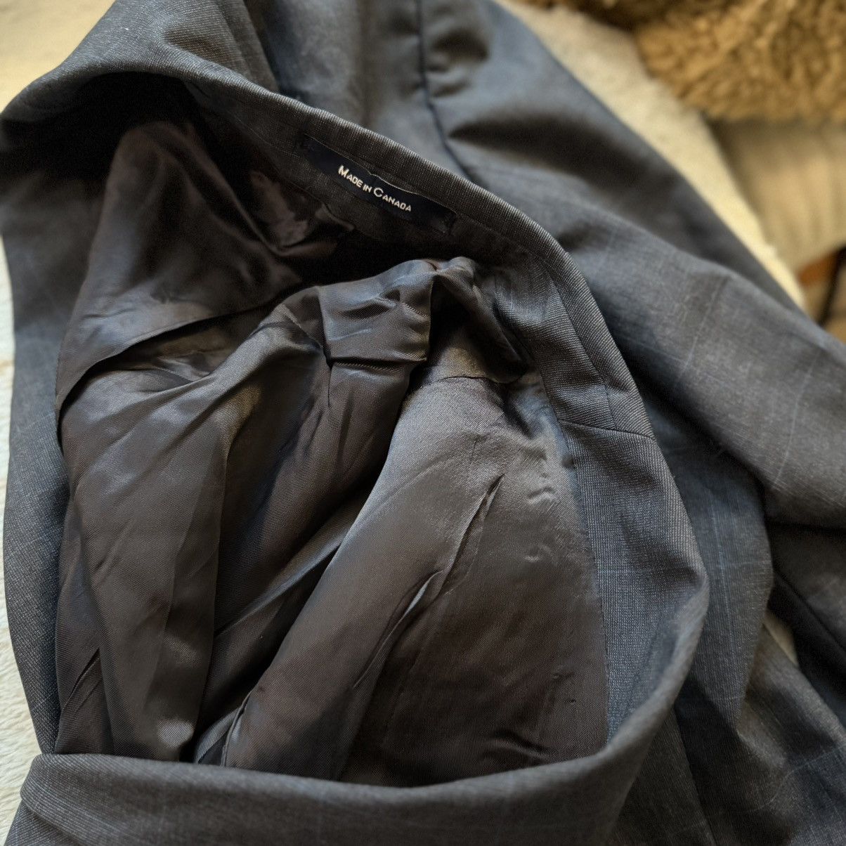 Polo Ralph Lauren VTG 90s Ralph Lauren Polo University Club Blazer Wool Jacket Size 42R - 9 Thumbnail