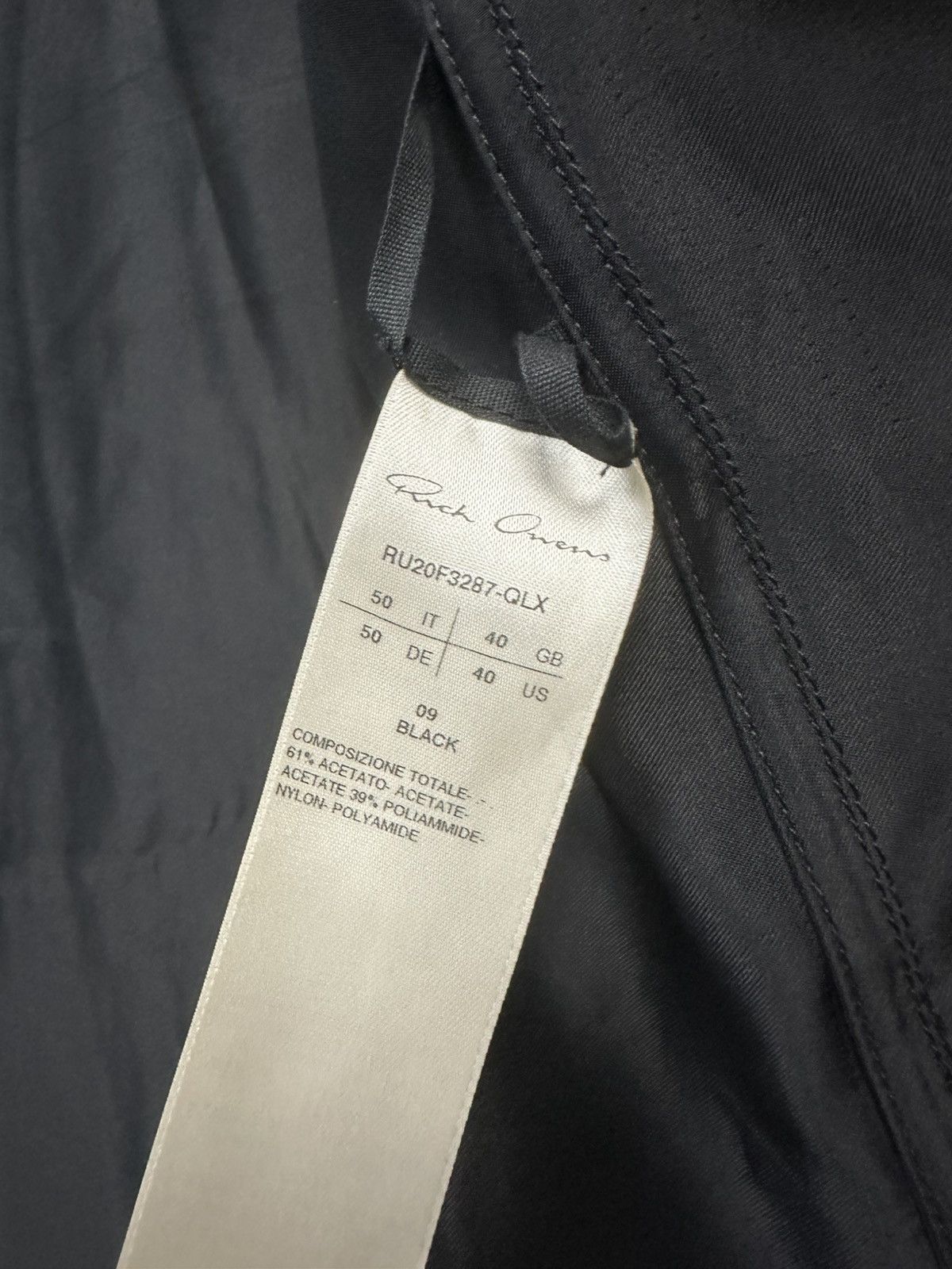 Rick Owens FW20 ‘PERFORMA’ Liquid Latex Larry Shirt Size US M / EU 48-50 / 2 - 7 Thumbnail
